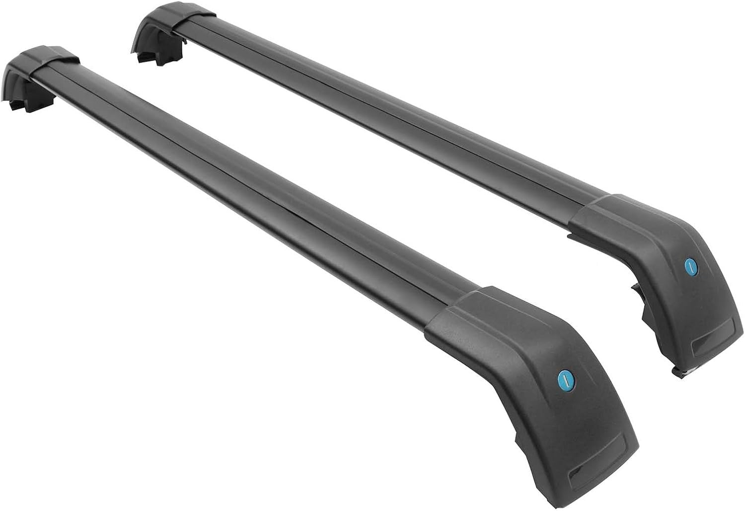 220lb Lockable Roof Rack Cross Bars Compatible Kia Carnival 2021-2025 (586)0